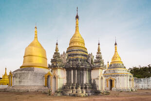 Tempel am Pindaya Cave