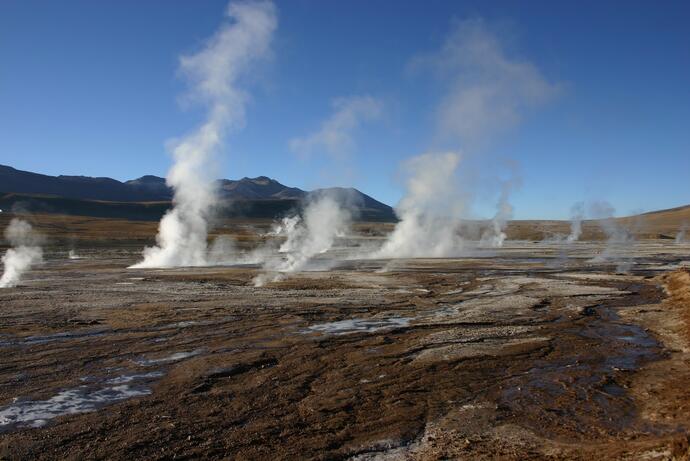 EL Tatio Geysir