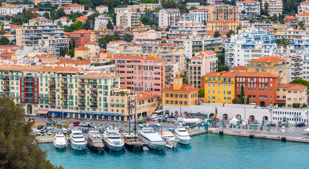 Hafen in Nizza