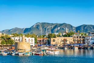 Boote im Hafen von Kyrenia