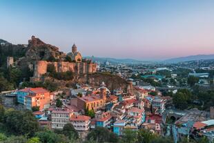 Festung Nariqala mit Blick auf Tiflis