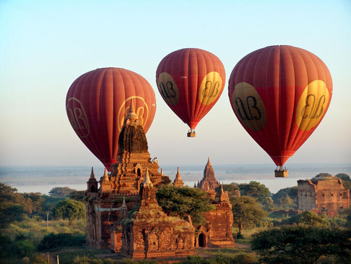 Ballonfahrt Bagan