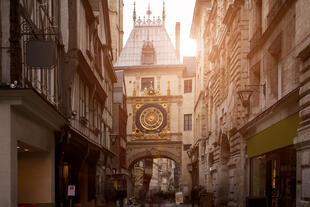 Gros Horloge in Rouen