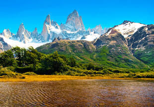 Los Glaciares und die landschaftliche Umgebung