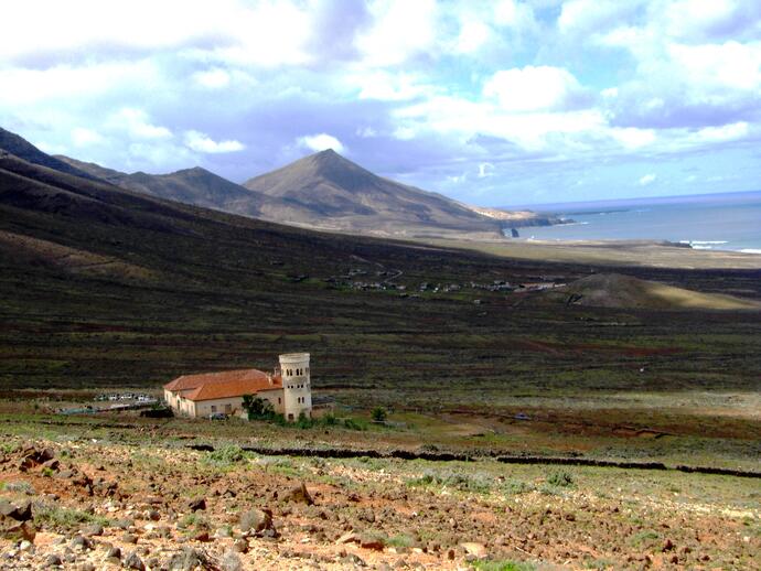 Villa von Gustav Winter in Cofete