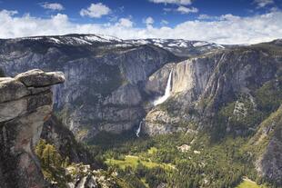 Ausblick Glacier Point im Yosemite-Nationalpark