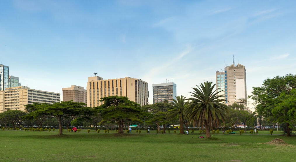 Skyline von Nairobi