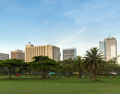 Skyline von Nairobi