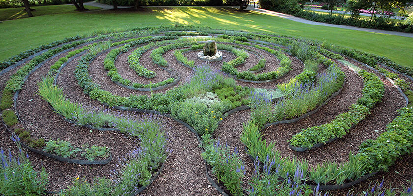 Garten Labyrinth