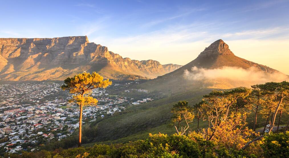 Lions Head in Kapstadt, Südafrika