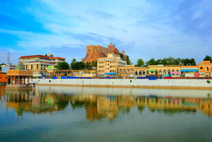 Aussicht auf Tiruchirapalli