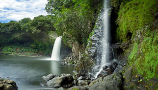 Bassin la Paix Wasserfall