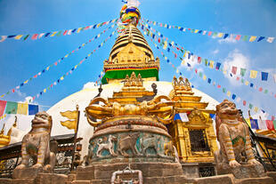 Swayambhunath Tempel in Kathmandu