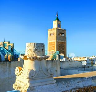 Blick auf die Ez-Zitouna-Moschee