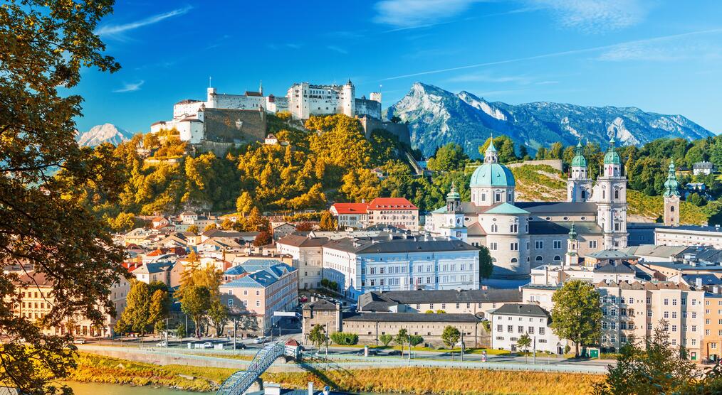 Blick über Salzburg