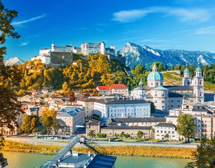 Blick über Salzburg