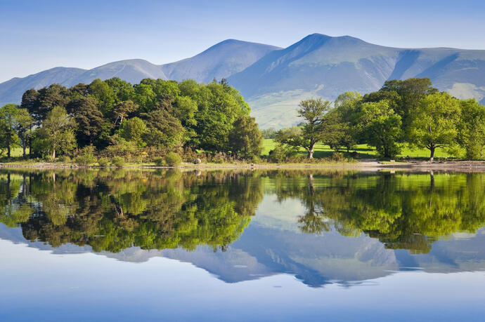 Panorama Derwent Water 