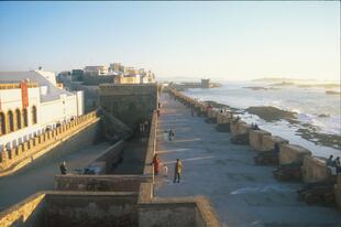 Essaouira auf der Festungsmauer