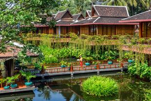 Gartenanlage Angkor Village