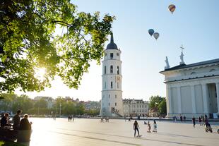 Kathedralenplatz in Vilnius