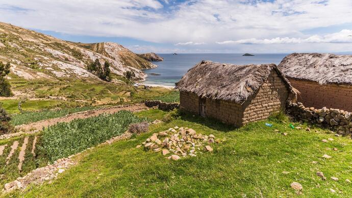 Sonneninsel im Titicaca-See