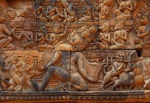 Basrelief Banteay Srei