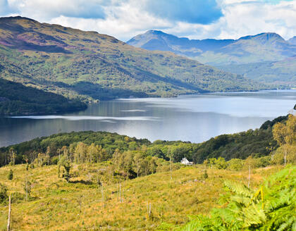 Blick auf den Loch Lomond