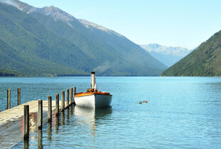 Lake Rotoiti in der Gegend um Nelson