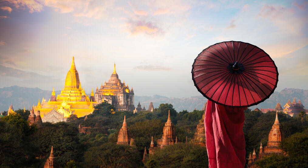 Mönch in Mandalay