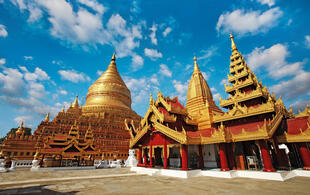 Shwedagon Pagode in Yangon