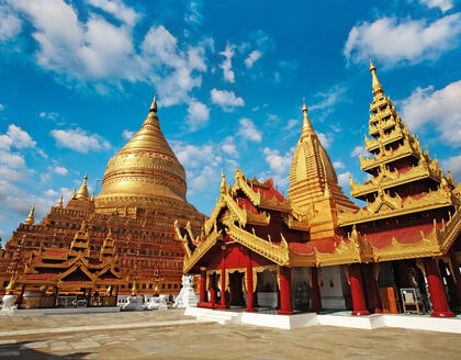 Shwedagon Pagode in Yangon