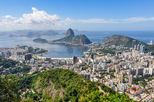 Panoramablick auf Rio de Janeiro