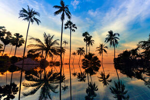 Sonnenuntergang auf Koh Samui