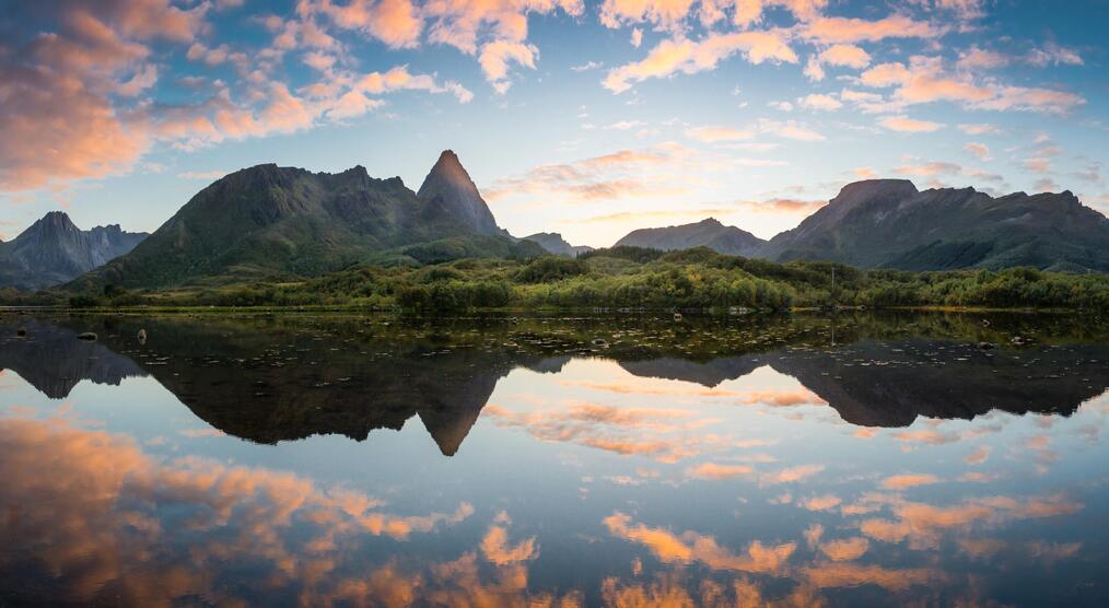 Vesteralen Sonnenuntergang