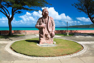 Christoph Kolumbus Statue in Baracoa