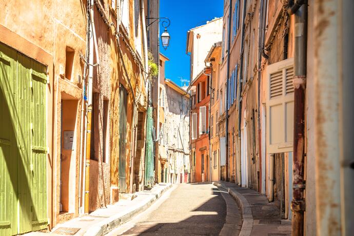 Gasse in Aix-en-Provence