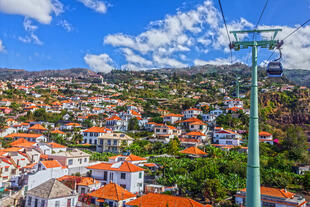 Seilbahn in Funchal 