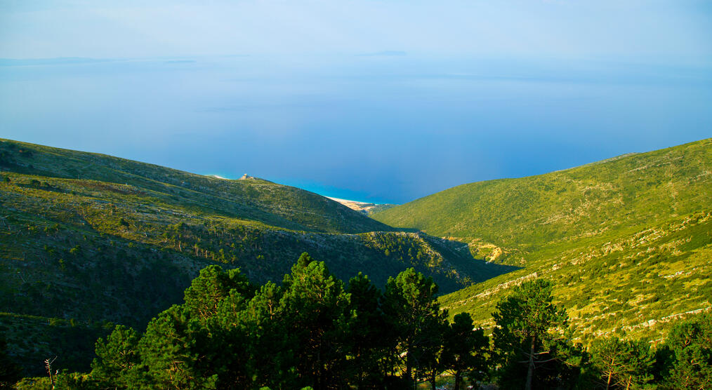 Blick aufs Meer - Albanien Sehenswürdigkeiten