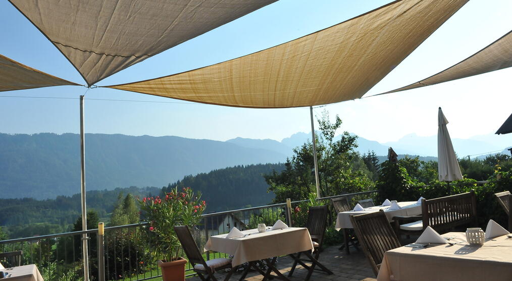 Terrasse im Landhaus