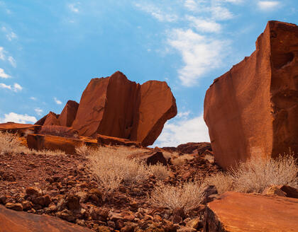 Sandsteinformation in Twyfelfontein