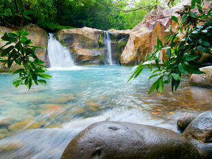 Wasserfall im Schutzgebiet Rincon de la Vieja