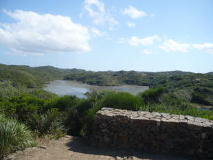 Typisches Landschaftsbild während einer Wanderung