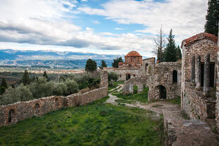 Ruinen in Mystras