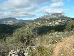 Gipfel des Berges Na Bausana