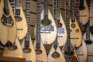 Griechisches Instrument Lutes