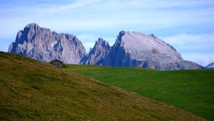 Berghütte auf der Alm