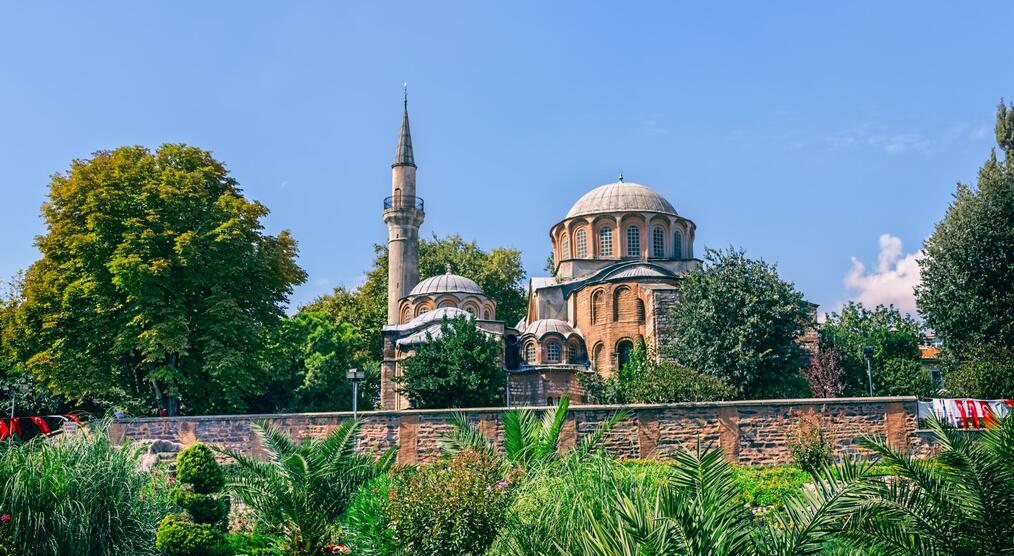 Chora Kirche mit Garten