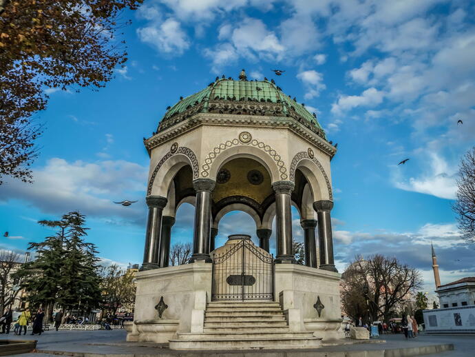 Kaiser Wilhelm Brunnen am Hippodrom Istanbul