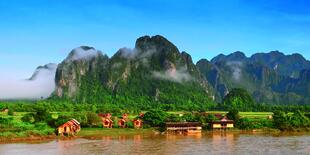 Vang Vieng Panorama 