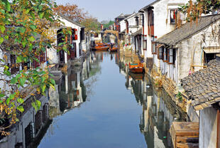 Wasserdorf bei Shanghai